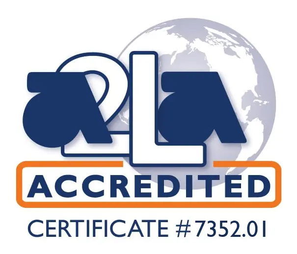 A2LA Certificate 7352.01